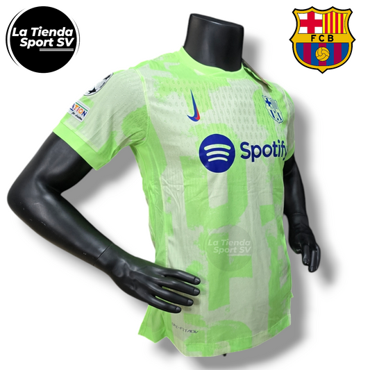 Camiseta FCB versión Jugador 3ra equipación