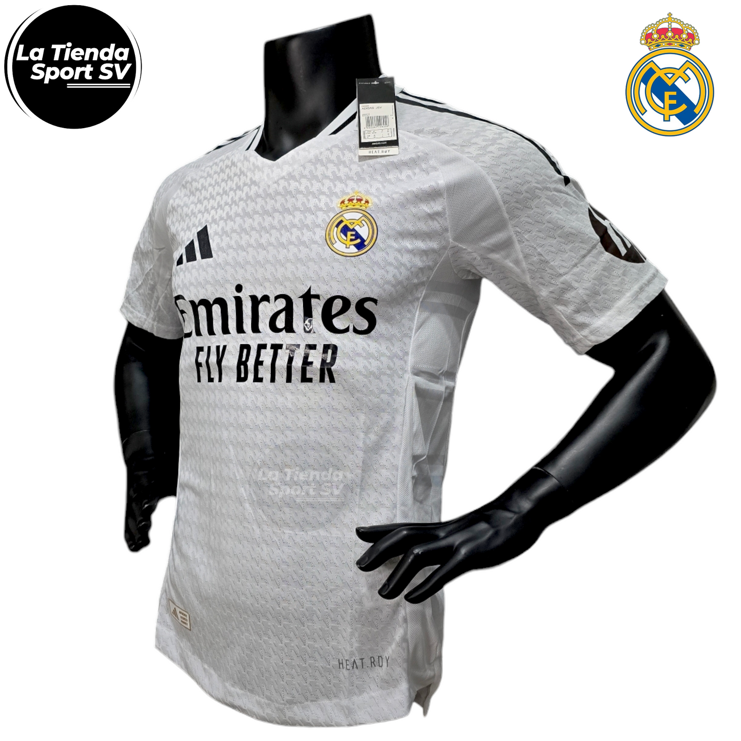 Camiseta Real Madrid Versión Jugador Local 24-25