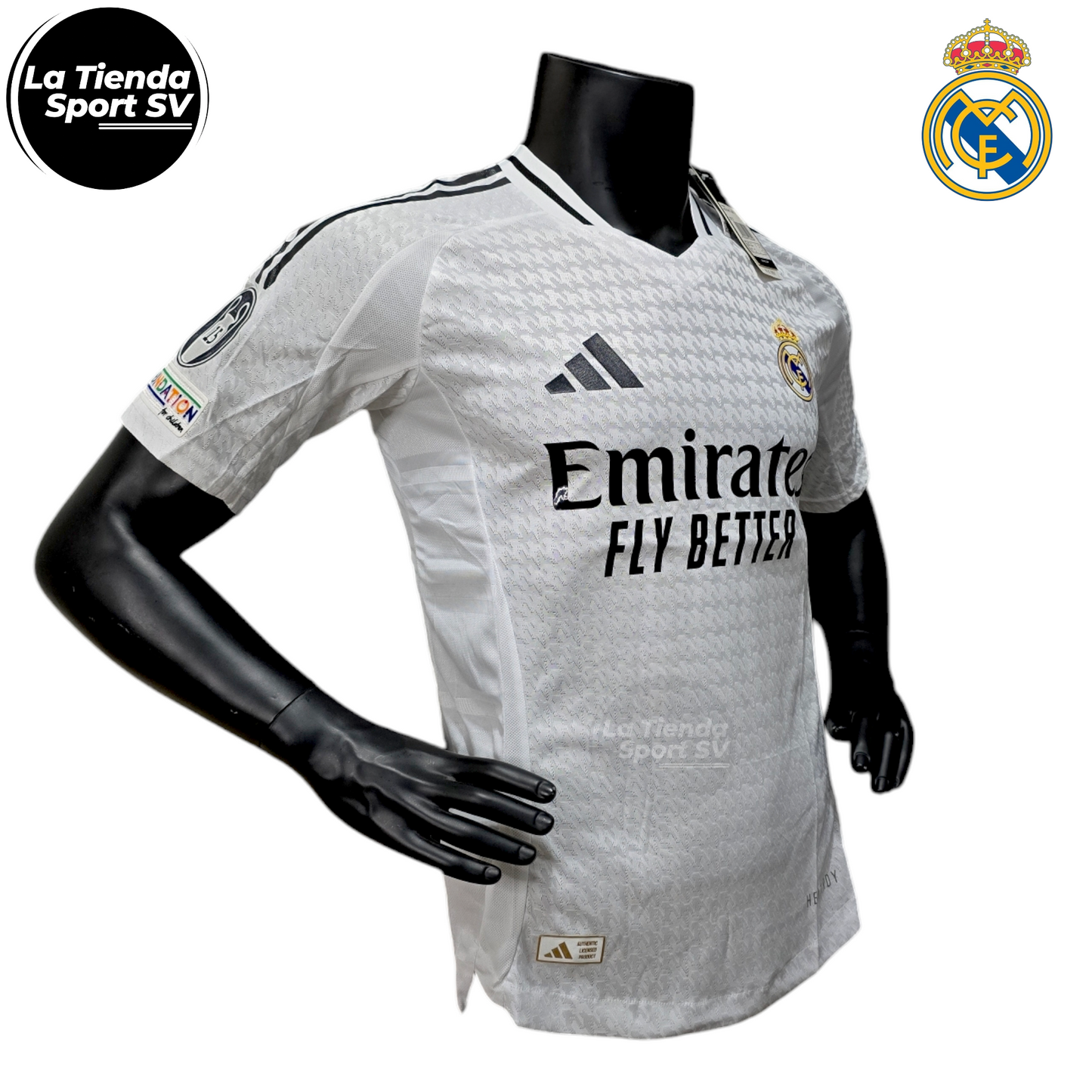 Camiseta Real Madrid Versión Jugador Local 24-25
