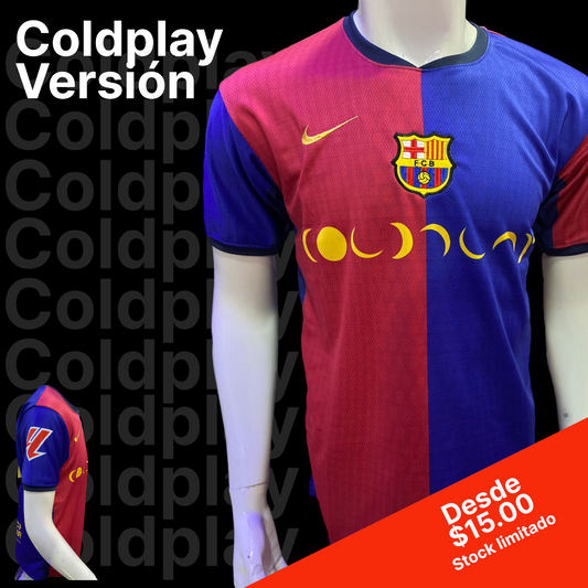 Camiseta Barcelona versión Coldplay Local 24-25