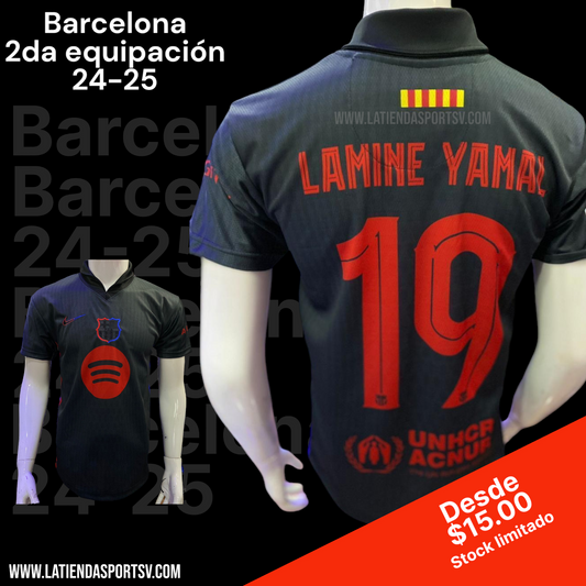 Camiseta Barcelona 24-25 Visita